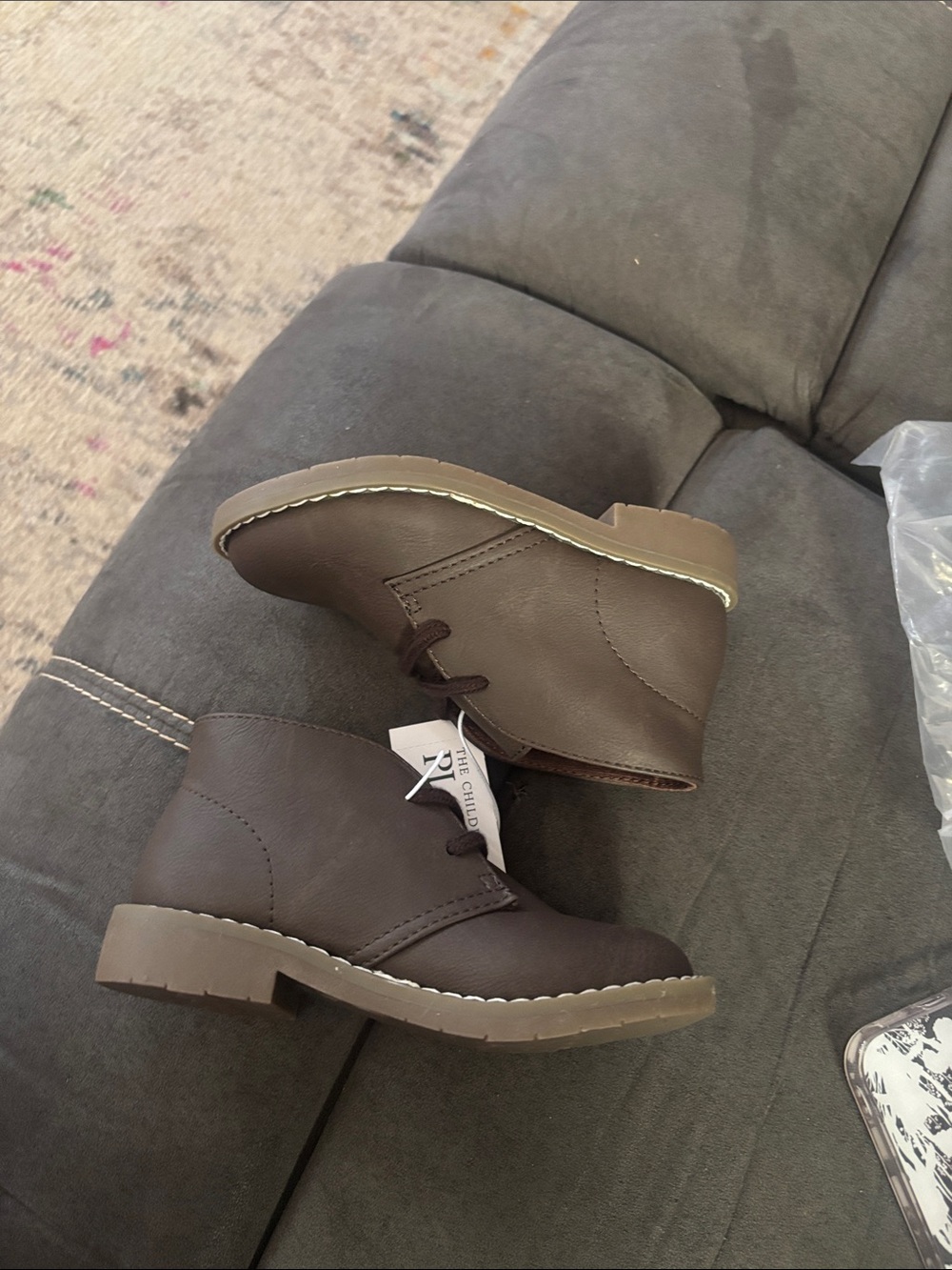 Children’s place boys size 9 toddler boots - Picture 5 of 7